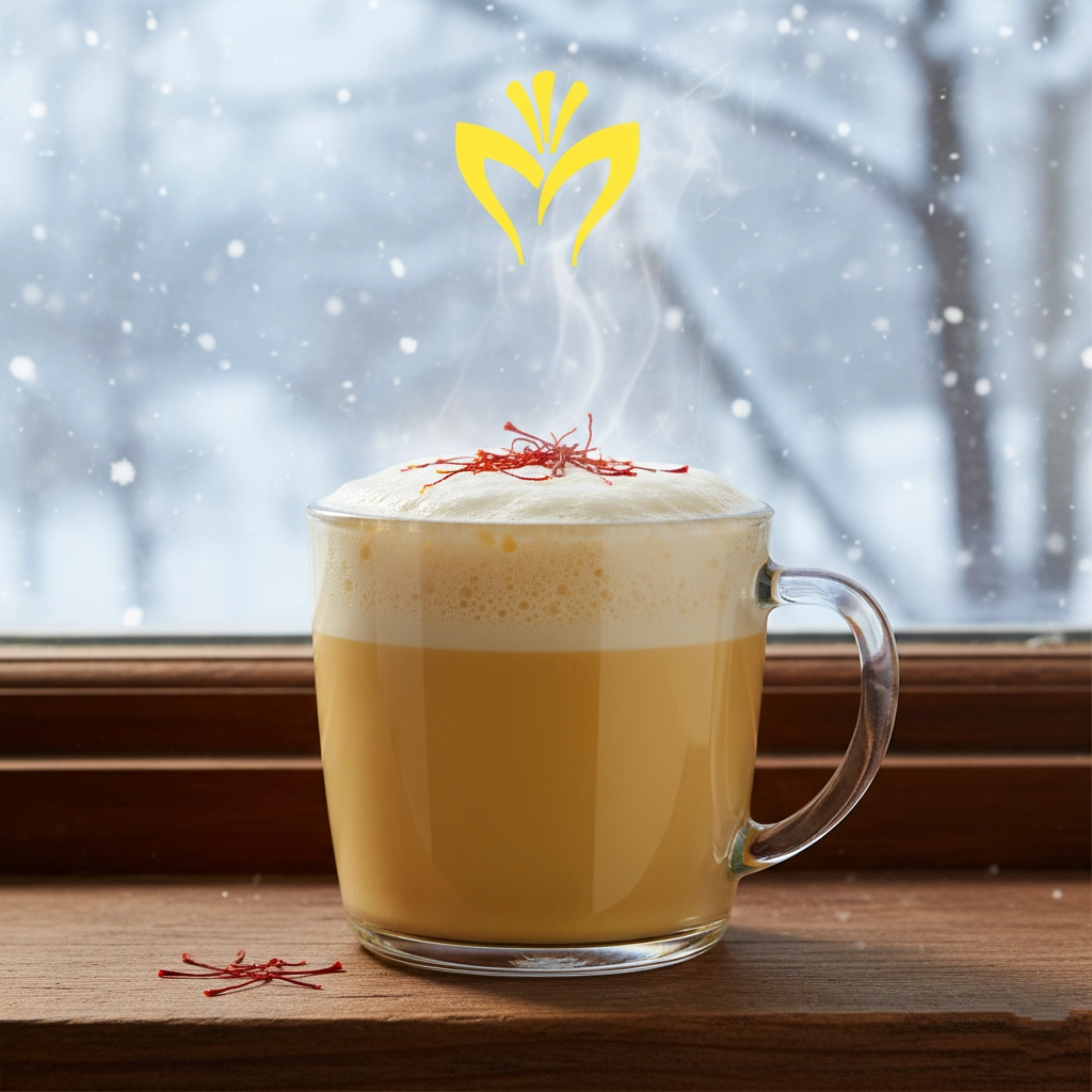 2️⃣ شیر زعفرانی؛ ترکیب طلایی برای تقویت انرژی و آرامش