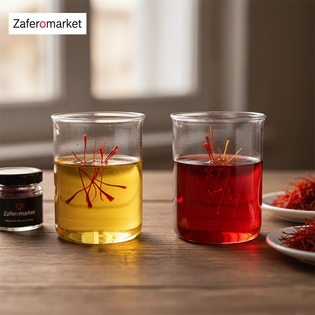 6️⃣ چگونه زعفران اصل را از تقلبی تشخیص دهیم؟
