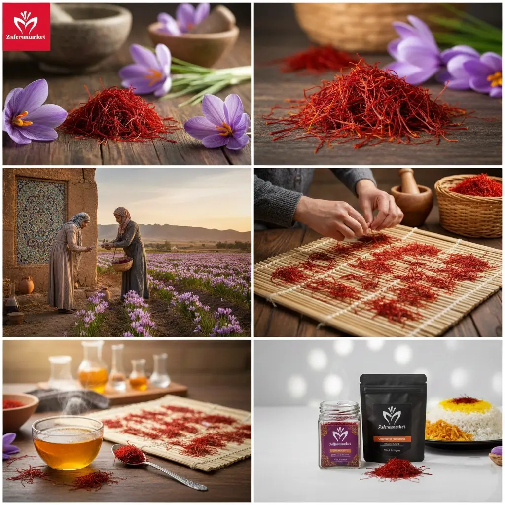 زعفران چیست و چرا ارزشمند است؟ تاریخچه، خواص و شیوه کاشت طلای سرخ ایران
