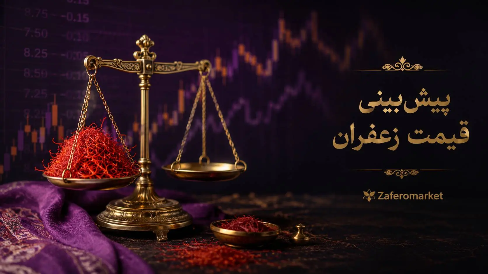 پیش‌بینی قیمت زعفران؛ تحلیل بازار و بهترین زمان خرید