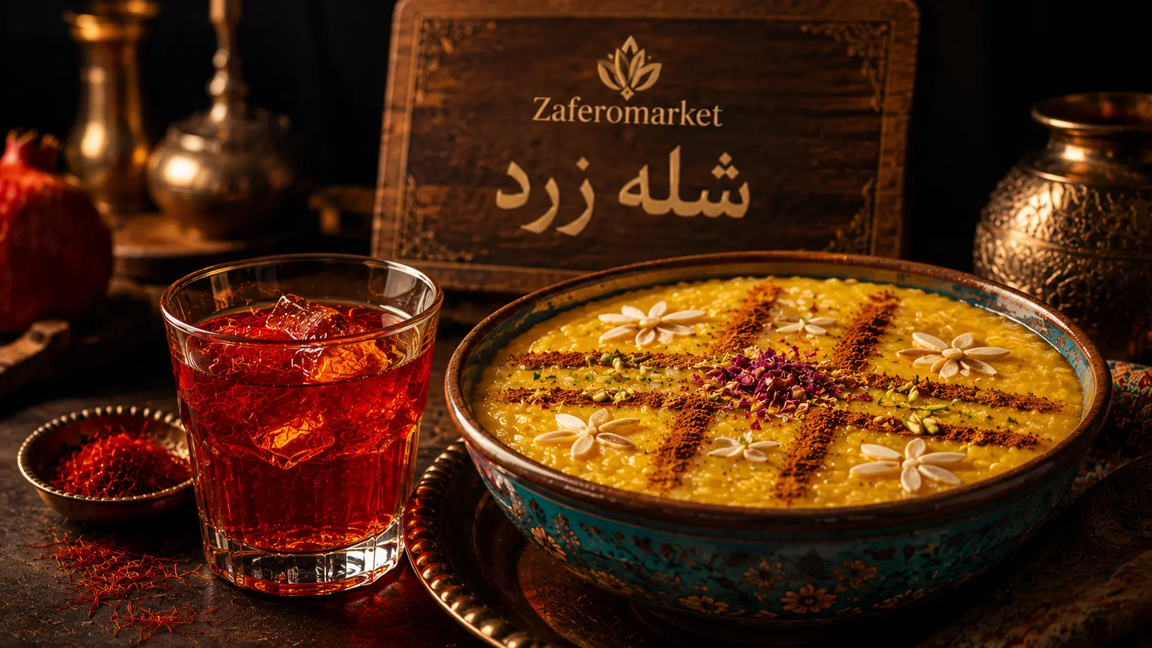 فوت‌وفن‌های پخت شله زرد مجلسی خوش‌رنگ + رازهای دم کردن زعفران