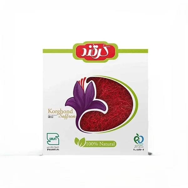 زعفران سرگل سوپر ۱ گرمی پاکتی کرقند