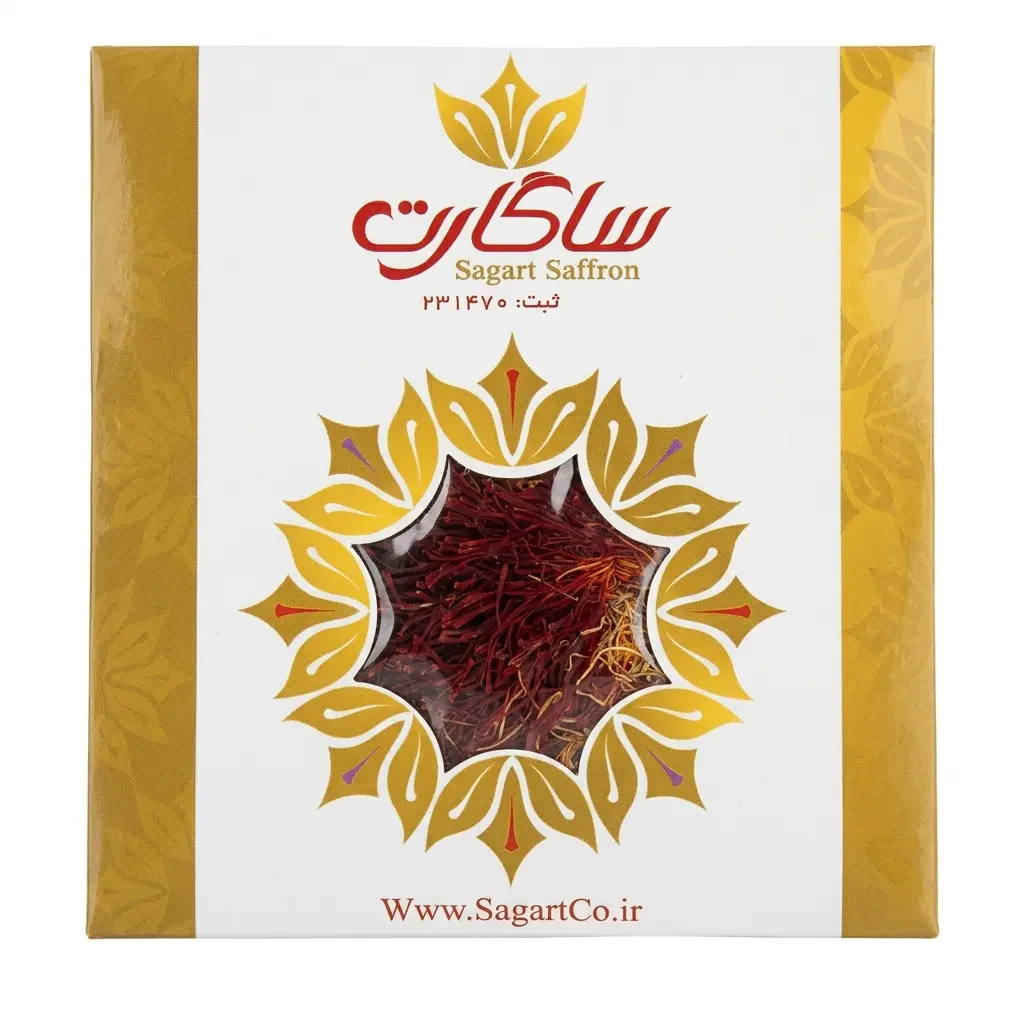 زعفران دختر پیچ (دسته) ساگارت - وزن ۱ مثقال