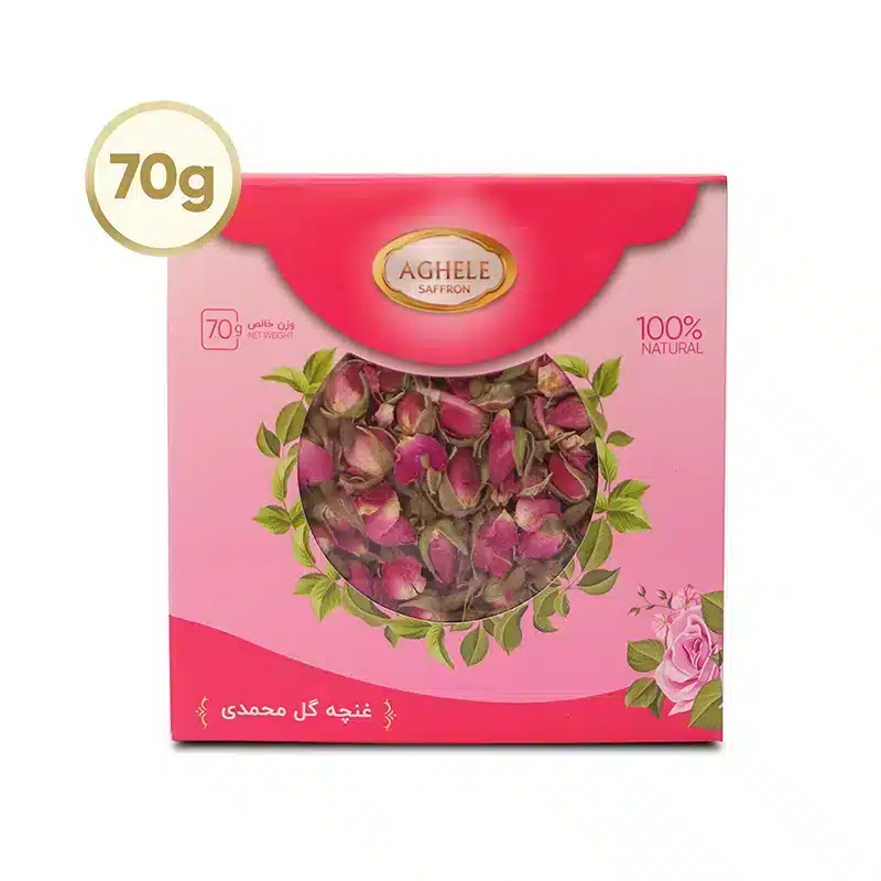 گل محمدی  پاکتی عاقله-70گرمی - زعفران گل محمدی - زعفرو مارکت