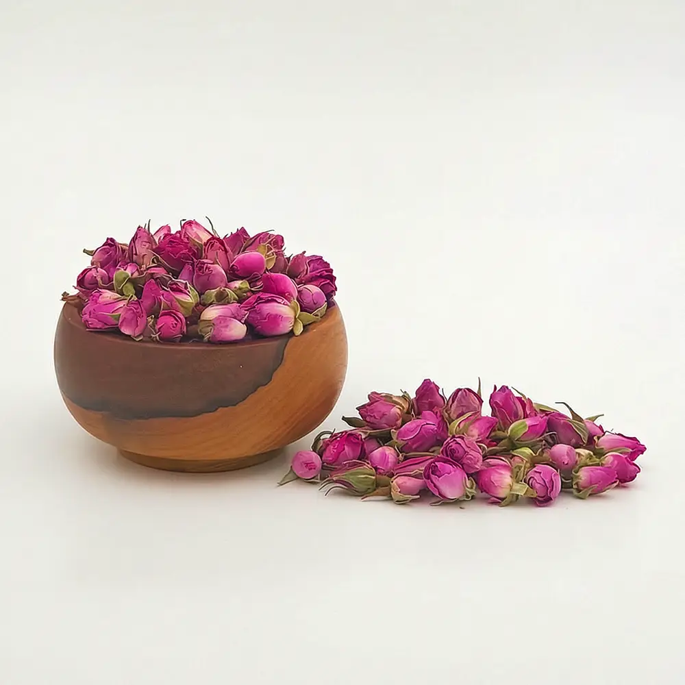 گل محمدی عاقله-500 گرمی - زعفران گل محمدی - زعفرو مارکت